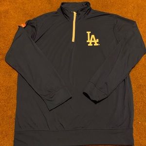 Xl dodger pullover mid zip up